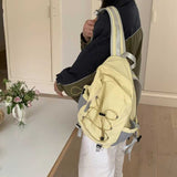 カラーナイロンドロストリュック