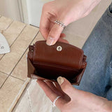 ワンボタンポケットレザーミニ財布