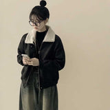 ムートンボアポケットブルゾン