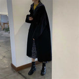 ダブルボタンソフトロングコート