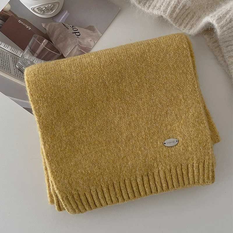 シルバープレートタグマフラー