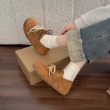 スウェードステッチスニーカー