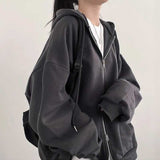 リラックスルーズパーカー