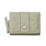 ビジューワンポイントパターンミニ財布