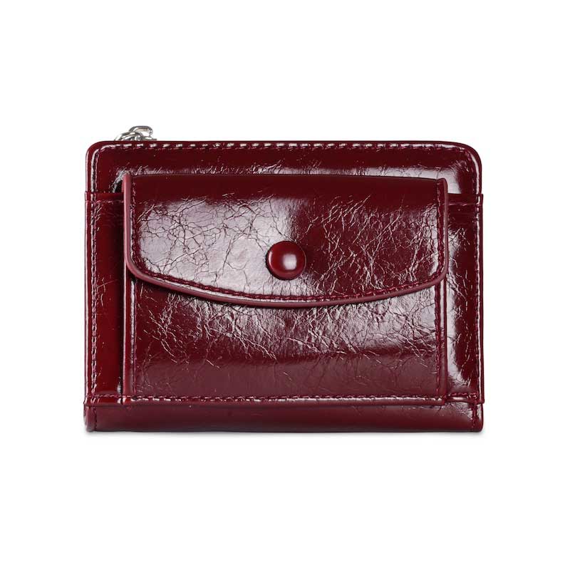 ワンボタンポケットレザーミニ財布