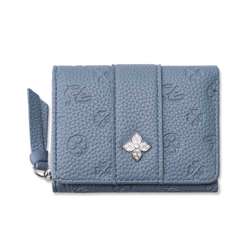 ビジューワンポイントパターンミニ財布