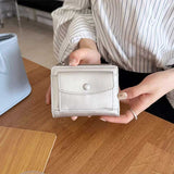 ワンボタンポケットレザーミニ財布