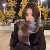 フレーバーギンガムチェックマフラー