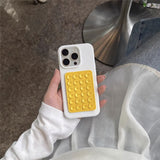 【iPhone17対応】ハートコントラスト吸盤iPhoneケース