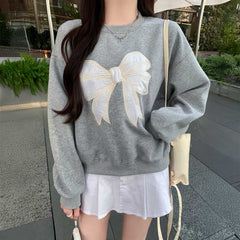 リボンワッペンスウェット