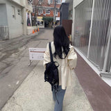 ウエストドローバイカラージャケット