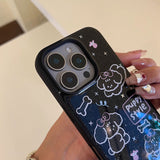 ブラックボードペイントiPhoneケース