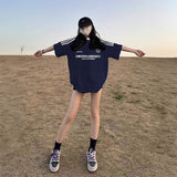 ロゴメンズオーバートラックユニTシャツ