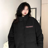 ピンクバックロゴダウンジャケット