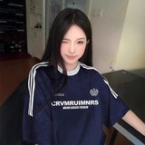 ロゴメンズオーバートラックユニTシャツ