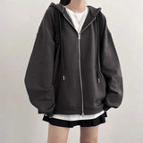 リラックスルーズパーカー