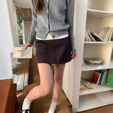 コーデュロイタイトミニスカート