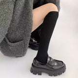2wayワンカラーリブソックス3点SET