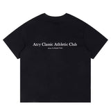 バックロゴメンズオーバーTシャツ