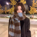 フレーバーギンガムチェックマフラー