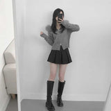 ダブルジップファーニットパーカー