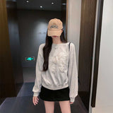 リボンワッペンスウェット