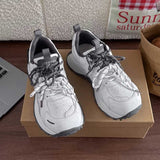 ドローストライプラインスニーカー