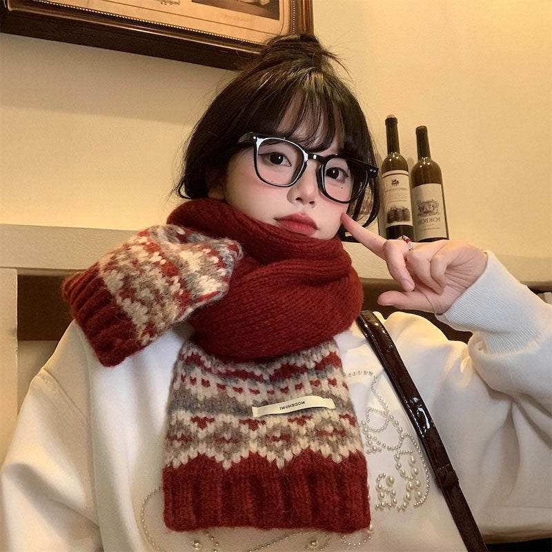 ノルディックケーブルマフラー