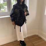 カラーナイロンドロストリュック