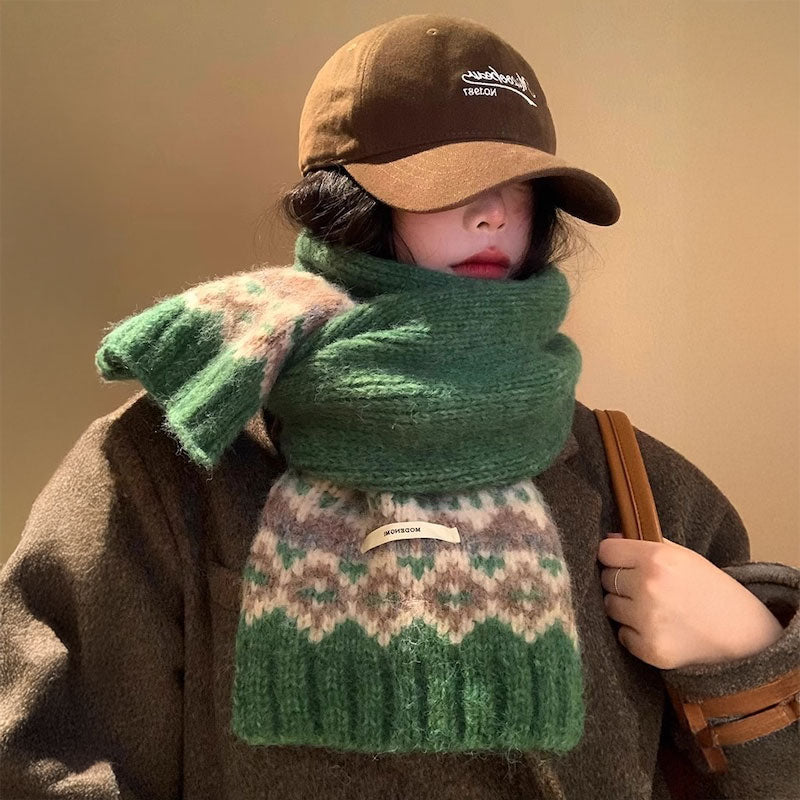 ノルディックケーブルマフラー