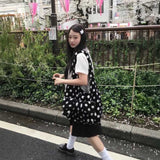 ビッグリボンボアトートバッグ