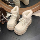 アンクルファーハイカットムートンブーツ