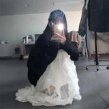 チェンジングティアードスルーロングスカート