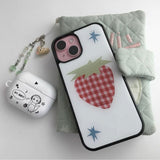 【iPhone17対応】ストロベリーチルiPhoneケース