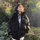 ピンクバックロゴダウンジャケット