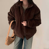 コーデュロイダウンジャケット