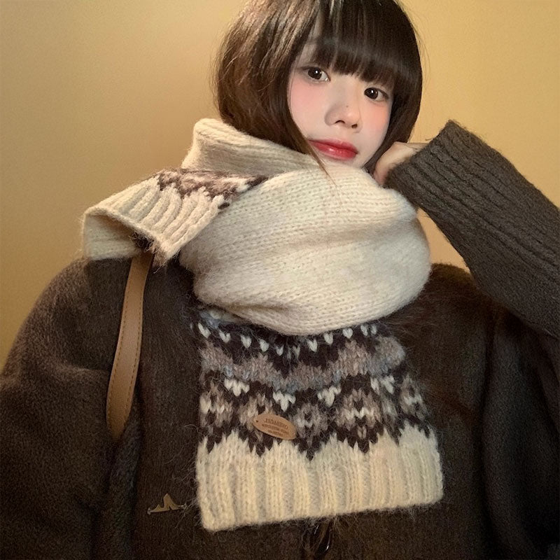 ノルディックケーブルマフラー