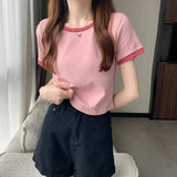 スタンダードカラーリンガーTシャツ