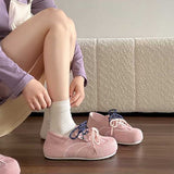 スウェードステッチスニーカー