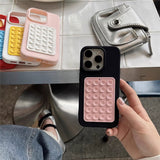【iPhone17対応】ハートコントラスト吸盤iPhoneケース