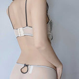 トリプルリボンヴィンテージブラ＆ショーツSET