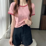 スタンダードカラーリンガーTシャツ