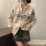 ノルディックスノーニットブルゾン