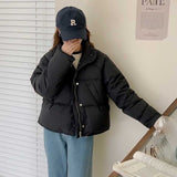 ソフトマカロンシンプルダウンジャケット