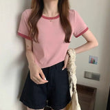 スタンダードカラーリンガーTシャツ