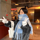 パステルマカロンボリュームマフラー