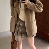 ダークウィンタープリーツスカート