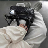 ハートミラースタッズストリートバッグ