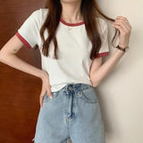 スタンダードカラーリンガーTシャツ