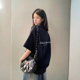 バックロゴメンズオーバーTシャツ